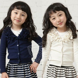 2012 autumn dream flower girls clothing baby long-sleeve cardigan wt-0568