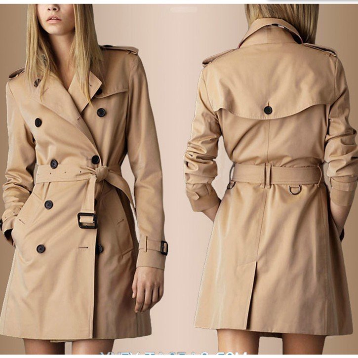 2012 autumn fashion double breasted turn-down collar epaulette medium-long trench outerwear classic design trench wholesale