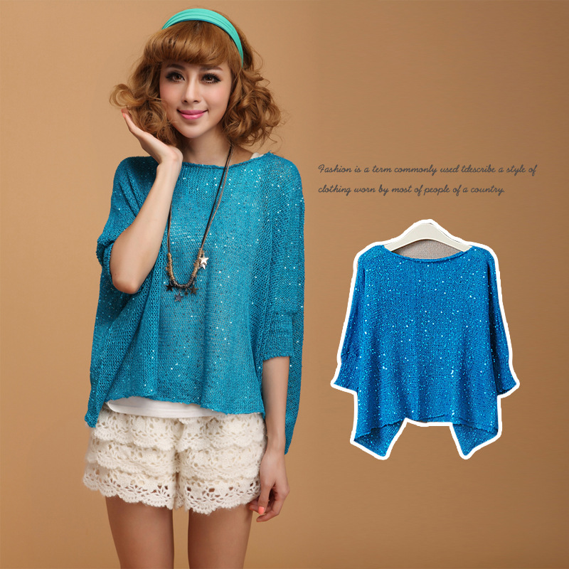 2012 autumn fashion new arrival loose sweater outerwear women's