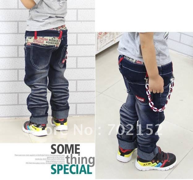 2012 Autumn hot sell new 4- 12years children jeans,boy and girls jeans