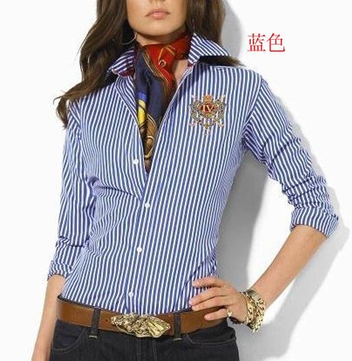 2012 autumn /IV crown /women's long sleeve brand shirt/ladies' blouse/overshirt  size S M L XL