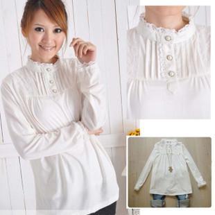 2012 autumn maternity long-sleeve  basic shirt  top  t-shirt free shipping