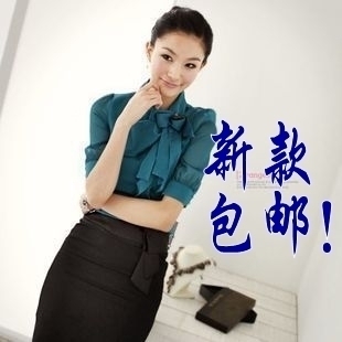 2012 autumn new arrival fashion clothes ol work wear women's set bust skirt work wear professional skirt