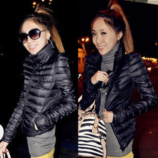 2012 autumn new arrival women's slim plus size Women cotton-padded jacket small cotton-padded jacket short design wadded jacket