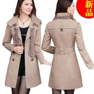 2012 autumn new arrival women's trench autumn and winter outerwear long design slim women's trench