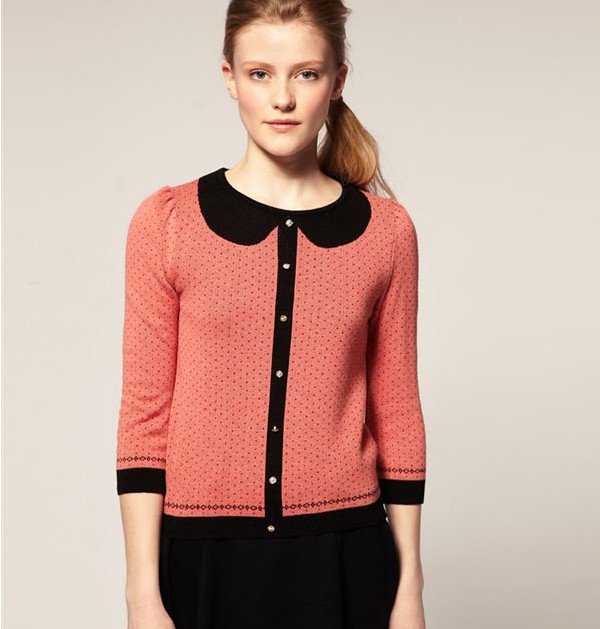 2012 Autumn New Women Casual cute knitwear sweaters shirt fake collar pullovers blouses elegant Novelty sweet quality