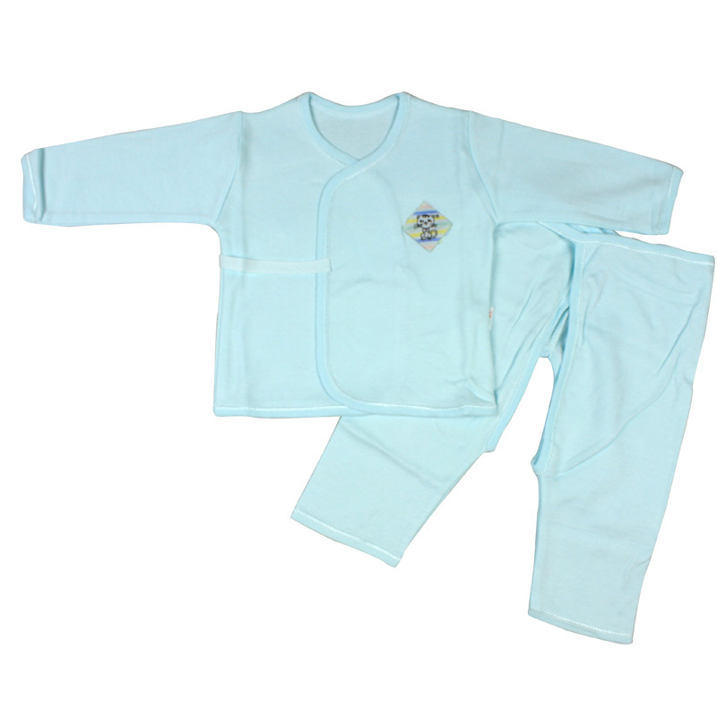 2012 autumn newborn 100% cotton clothes baby underwear set 100% cotton lacing monk clothing