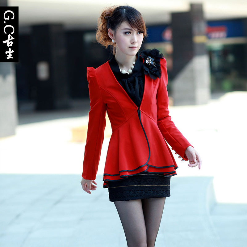 2012 autumn outerwear bride dress blazer puff sleeve long-sleeve outerwear