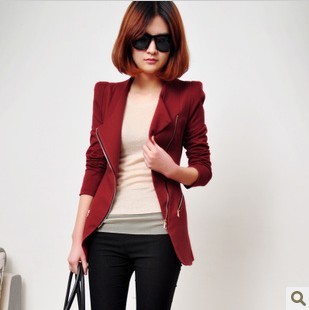 2012 autumn outerwear short jacket women fashion slim coat new arrival