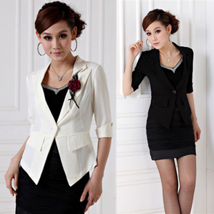 2012 autumn professional set women's fashion ol formal work wear set spring and autumn half sleeve skirt