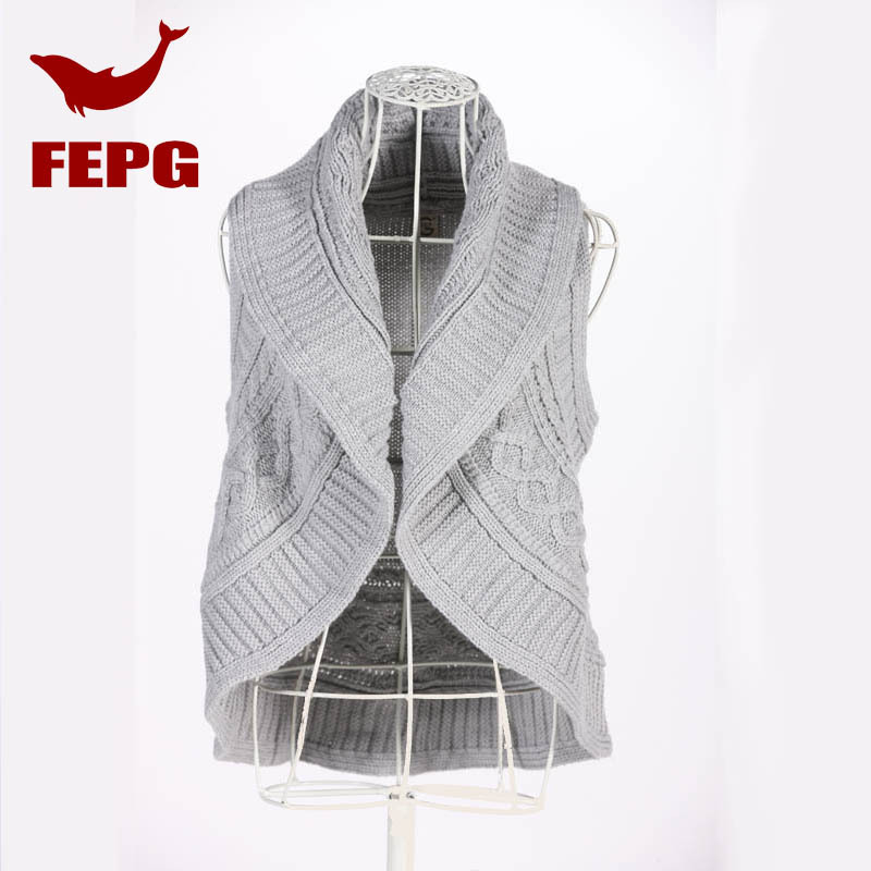 2012 autumn sleeveless women's cutout cardigan cape air conditioning sweater