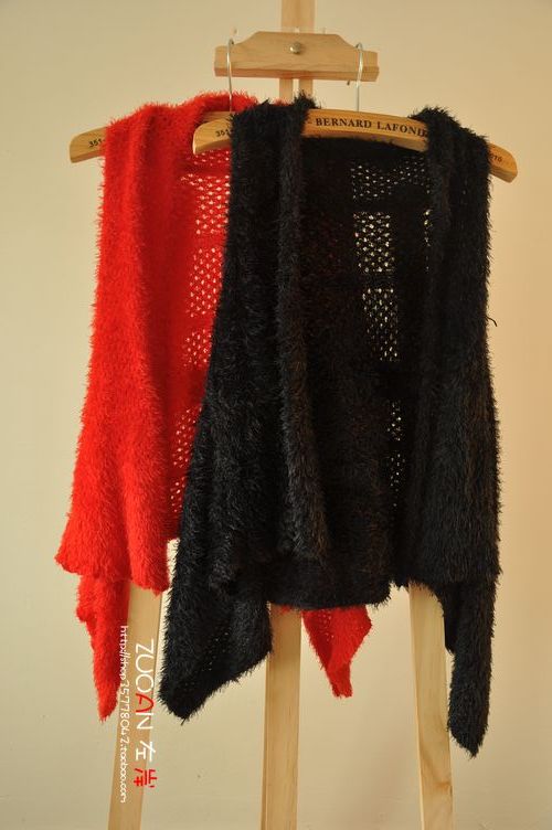 2012 autumn vest sleeveless cardigan vest cloak cape 209