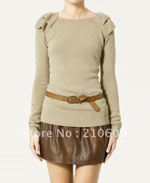 2012 autumn&winter new corea falbala knitwear