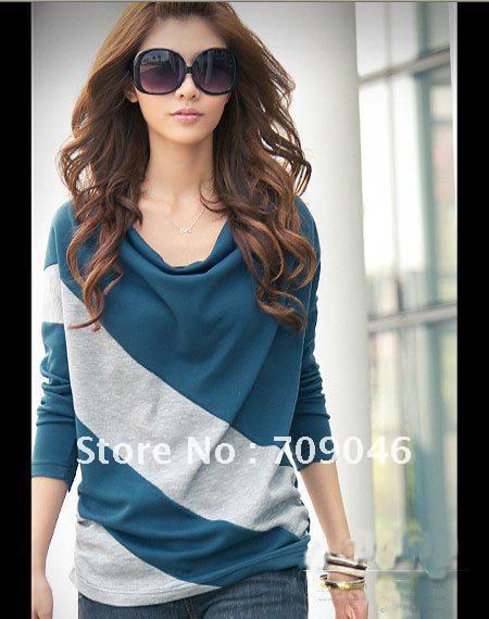 2012 autumn women Long sleeved  T-shirt NEW HOT Fashion trendy  Noble clothes