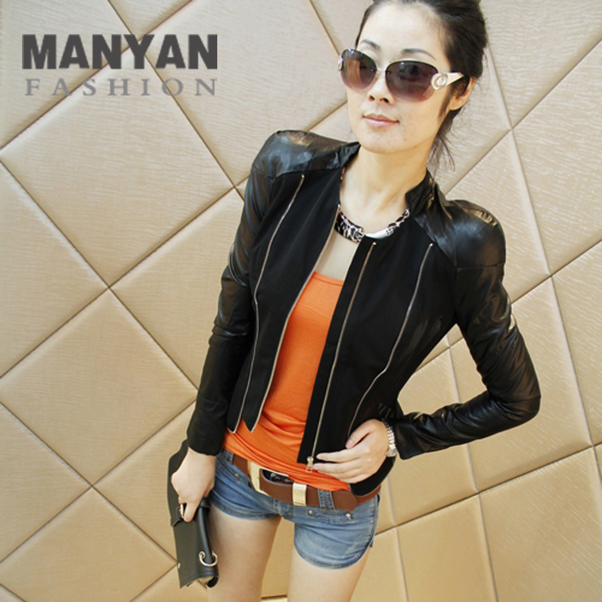 2012 autumn women's elegant slim sammi long-sleeve short jacket