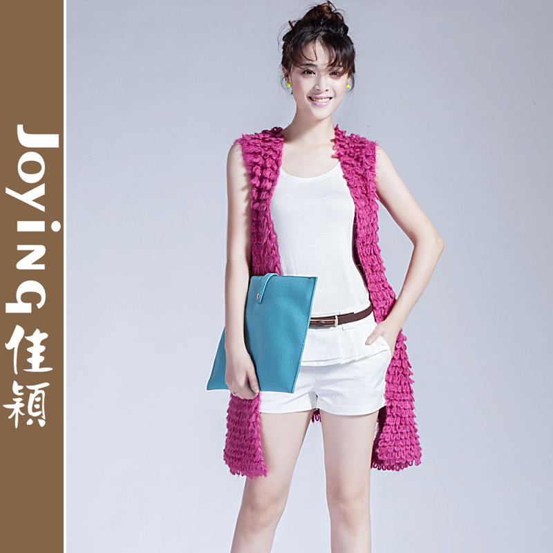 2012 autumn women's new arrival elegant sleeveless outerwear fashion cardigan sweater
