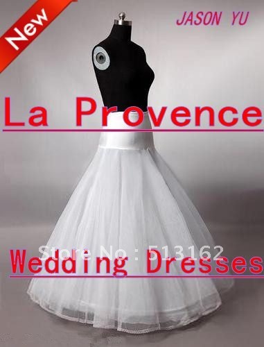 2012 Best Selling Elegant Bridal Petticoat Underlay Crinoline 3 layer Wedding Accessorie Free Shipping