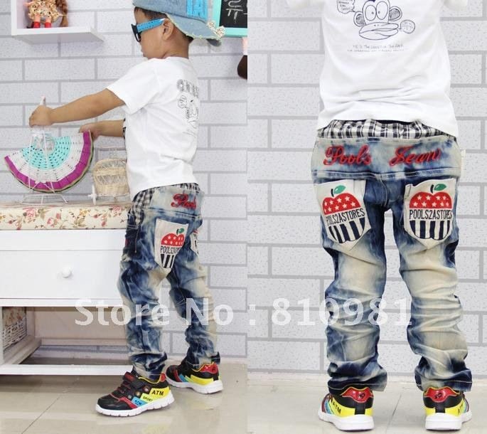 2012 boy pants stretch denim boy pants boys and girls trousers Children's jeans wholesale