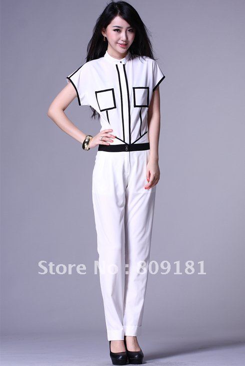2012 Brand Summer Show Thin /  women Jackets and pants /Jumpsuits & Rompers Free shipping
