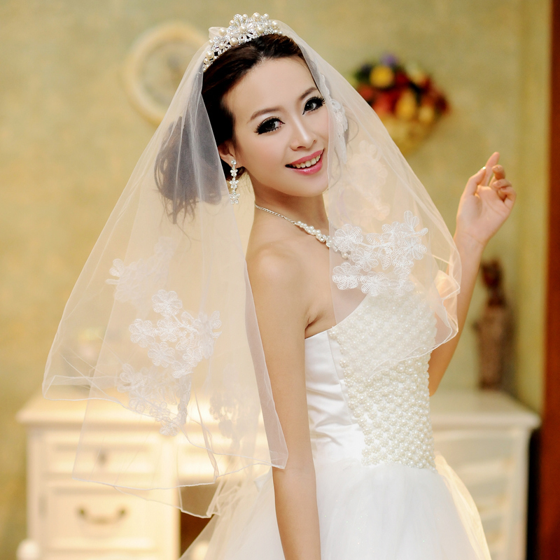 2012 bride wedding dress veil quality yarn luxury wedding dress formal dress accessories 40