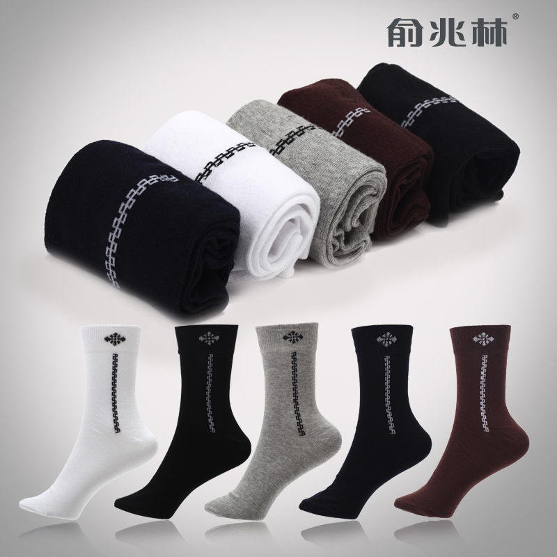 2012 brief casual vertical stripes knee-high sports socks male Women lovers design 5 boxed