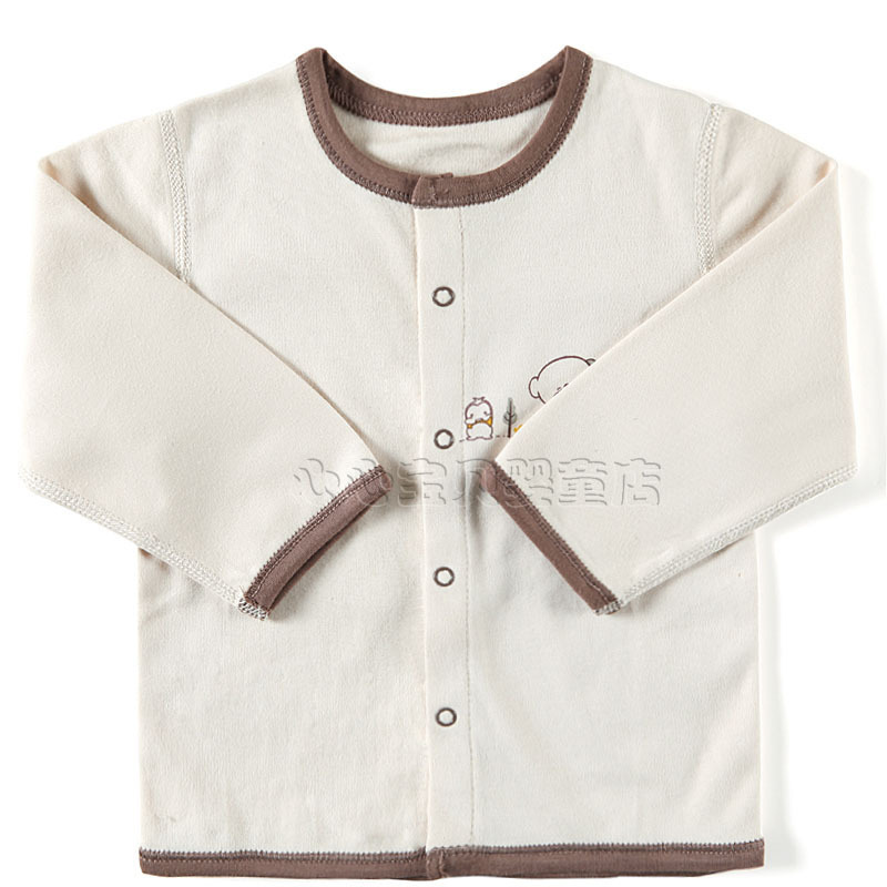 2012 bush-rope carpenter's spring and summer 100% cotton baby underwear pa882-131x baby double-breasted top
