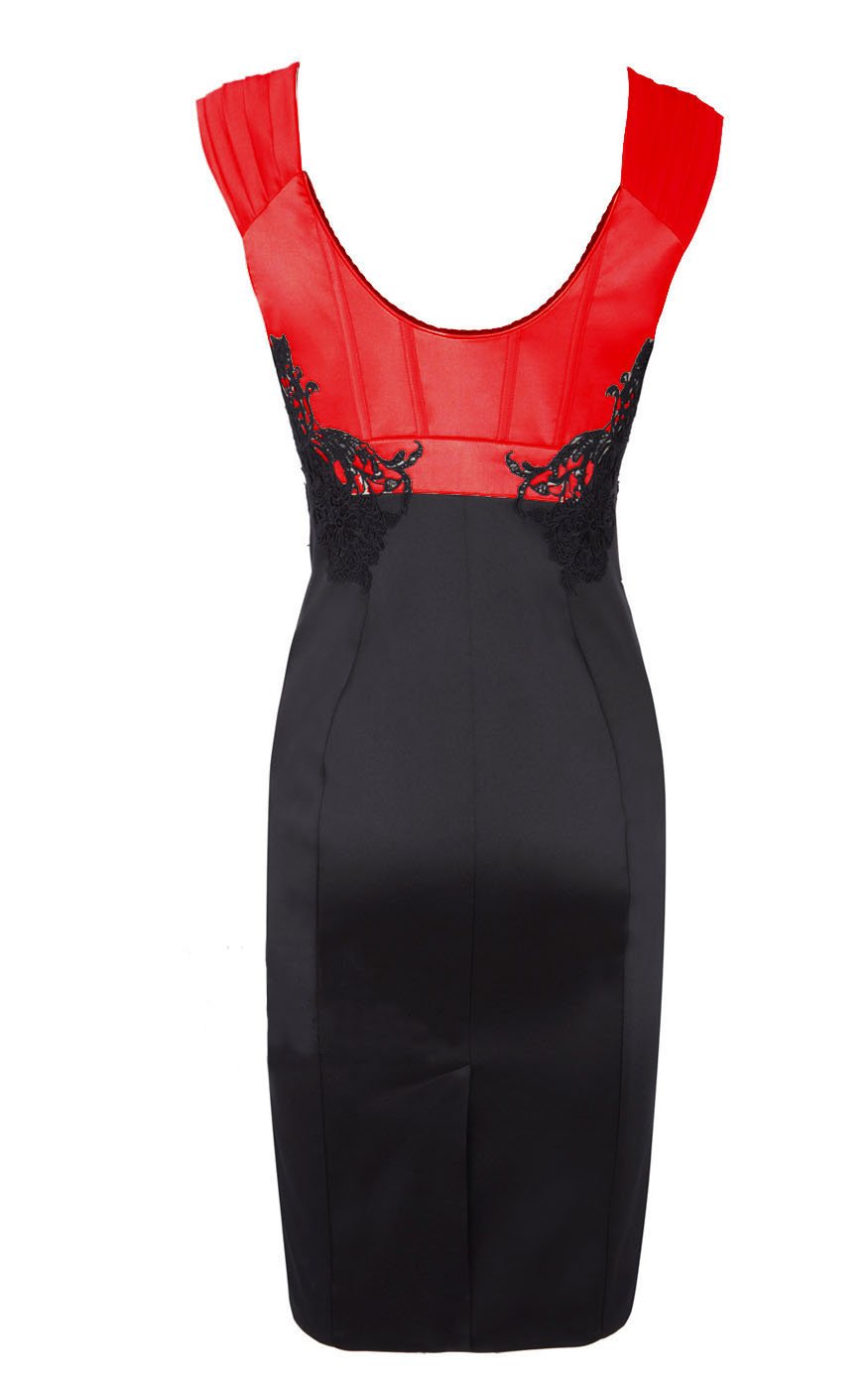 2012 Buy Women's Sleeveless Sexy Cutdress Backless Design KM Dress With Lace Decoration Slim Fit Women Skirt  Free Shipping