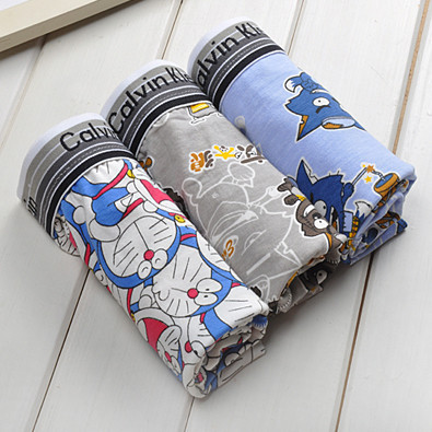 2012 cartoon DORAEMON male boxer panties nk27