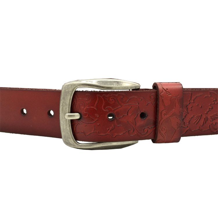 2012 Carved women's strap female genuine leather cowhide belt female jeans belt