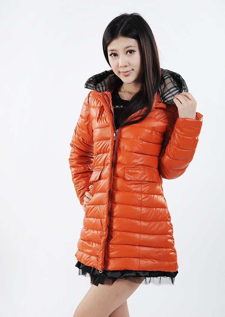 2012 casual fashion women Dress down cotton Coat Jaket