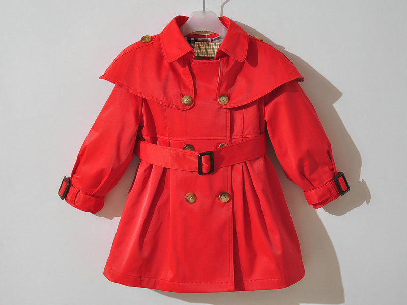2012 children's clothing autumn and winter fashion female child cloak trench british style child outerwear