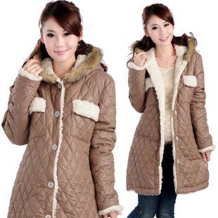 2012  clothing winter outerwear  outerwear autumn and winter  overcoat   jacket yz 77 free shipping