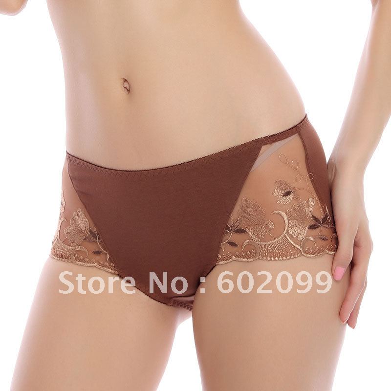 2012 coffee panty comfortable breathable sexy charming 6048