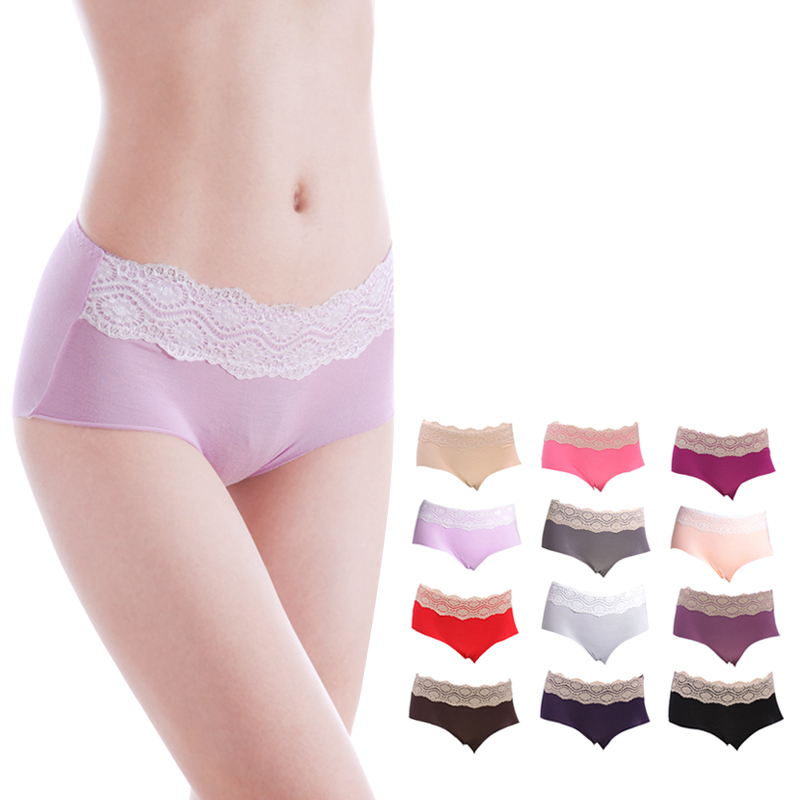 2012 comfortable breathable skin-friendly seamless panty