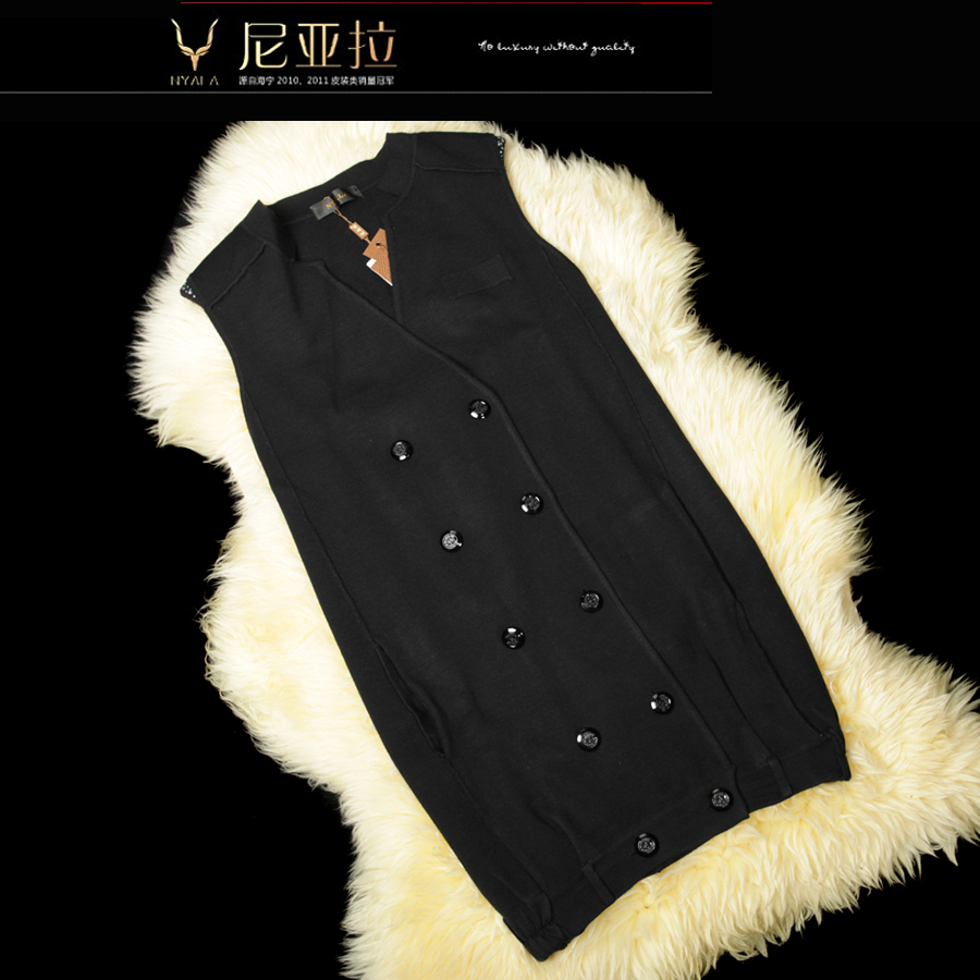 2012 deep v neck star style wool sweater vest d006