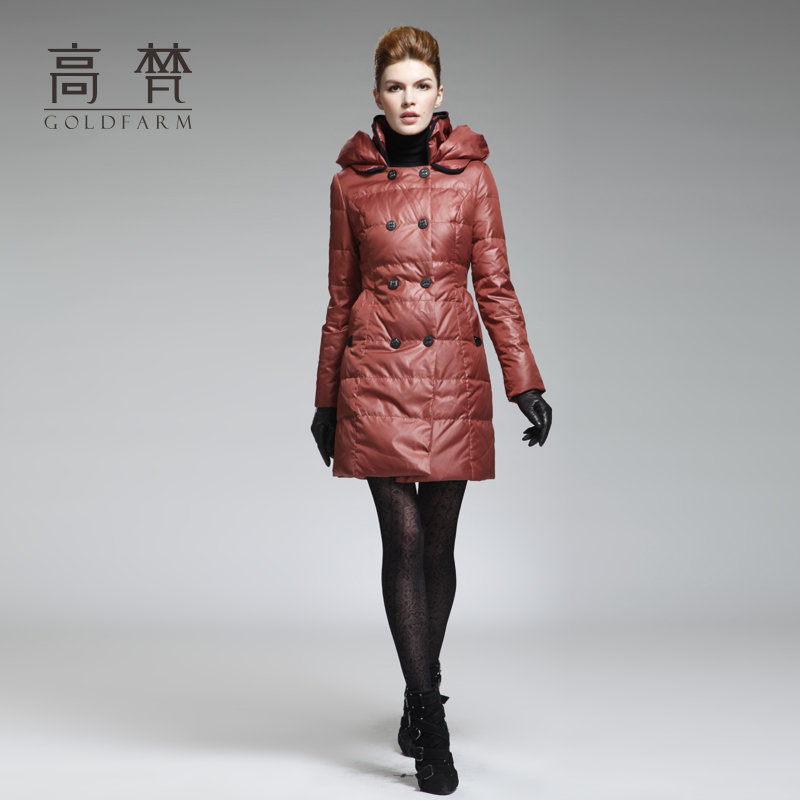 2012 down coat female medium-long winter outerwear winter new arrival