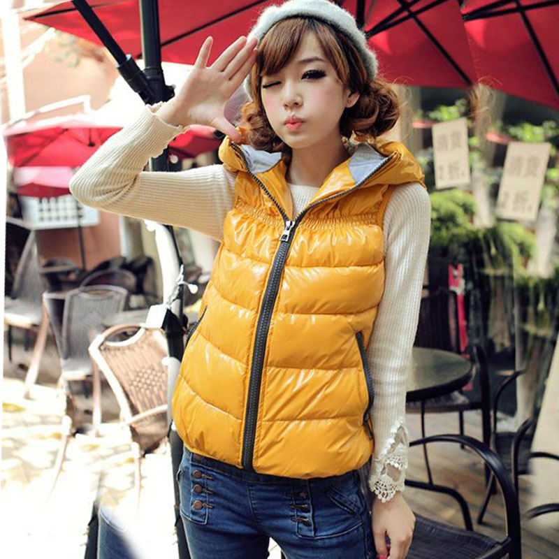2012 down coat women down vest plus size down coat women
