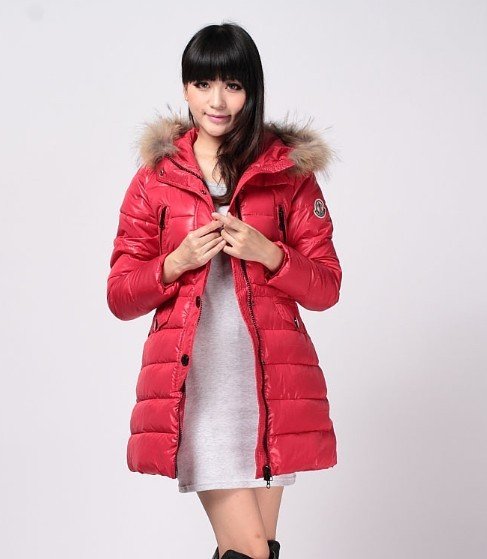 2012 edition of vogue long with fur collar ladies down jacket Coat Wear