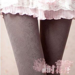 2012 Fall New! 80D Vintage print fashion sweety tights pantyhose for women Tights pantyhose