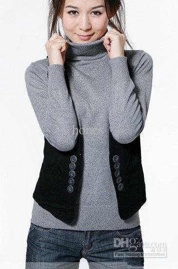 2012 Fashin Winter Big Ture-down Collar Knitted Sweater,Mixed colors  Free Shipping  A1014