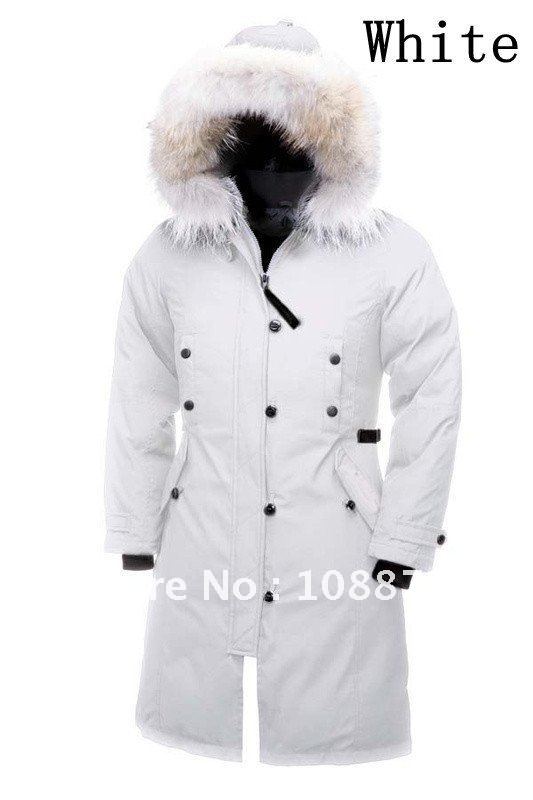 2012 fashion arrival ladies 100%goose down jackets brand women winter trillium Parka jacket outdoor 3colourXS-XL