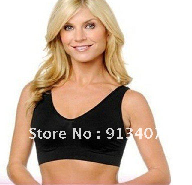 2012 fashion bra, Ahh Bra Sexy Bra yoga bra Slimming Underwear Breast Massage Seamless  3pcs/lot