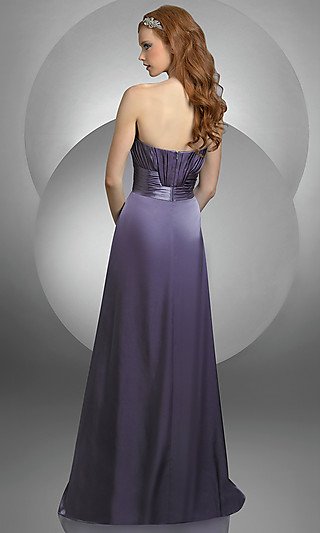 2012 fashion chic purple blue color silky elegant cocktail dress/gown