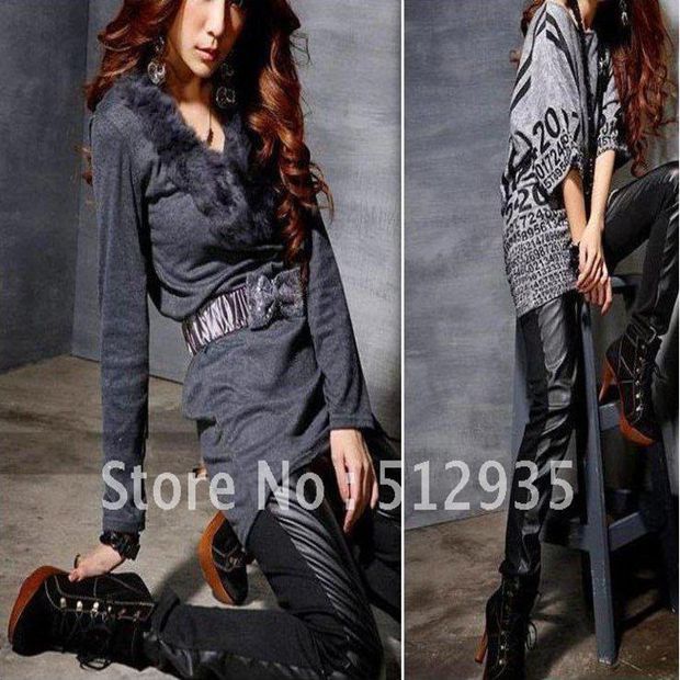 2012 Fashion Front Imitate And Back Cotton Split Joint  thin Women Warmer Leggings ,Lady's tights , #ZJ010 Free Shipping