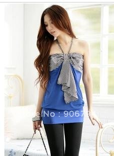 2012 fashion han edition relaxed and condole belt unlined upper garment of summer