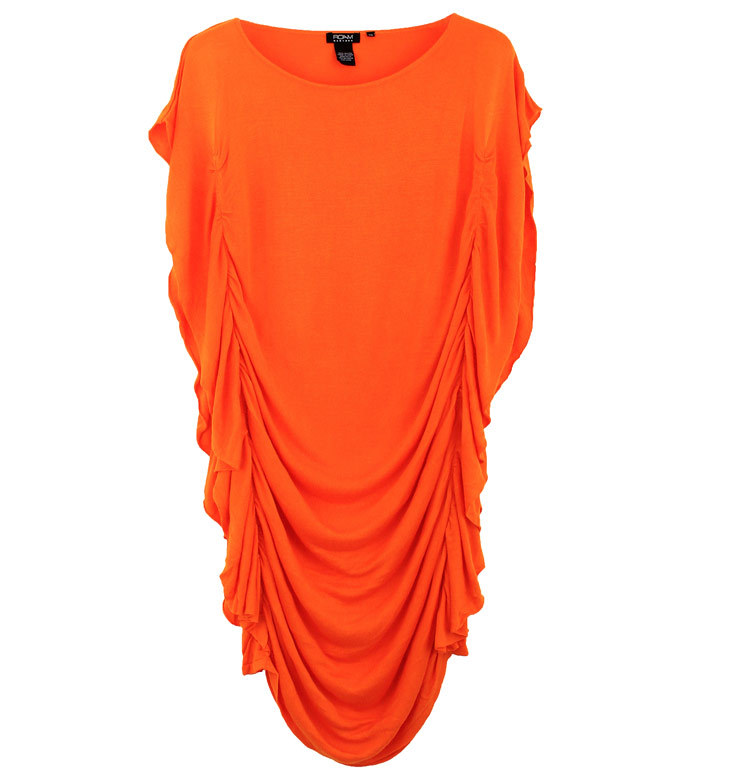 2012 fashion normic star elegant loose women's sleeveless one-piece dress o-neck solid color dress