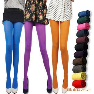 2012 fashion spring /summer Europe/America style candy color  velvet Pantyhose,unpacked,big save,2 lot 10% off