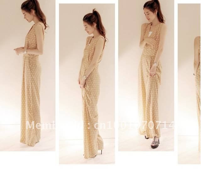 2012 fashion women jumpsuits pink and rompers free shipping V-neck slim long sexy harem pants wave top hot sell wholesale