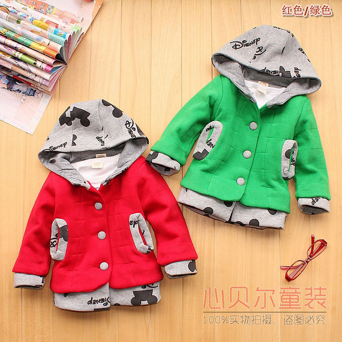 2012 female child autumn child outerwear spring and autumn with a hood children's clothing trench 100% cotton gentlewomen