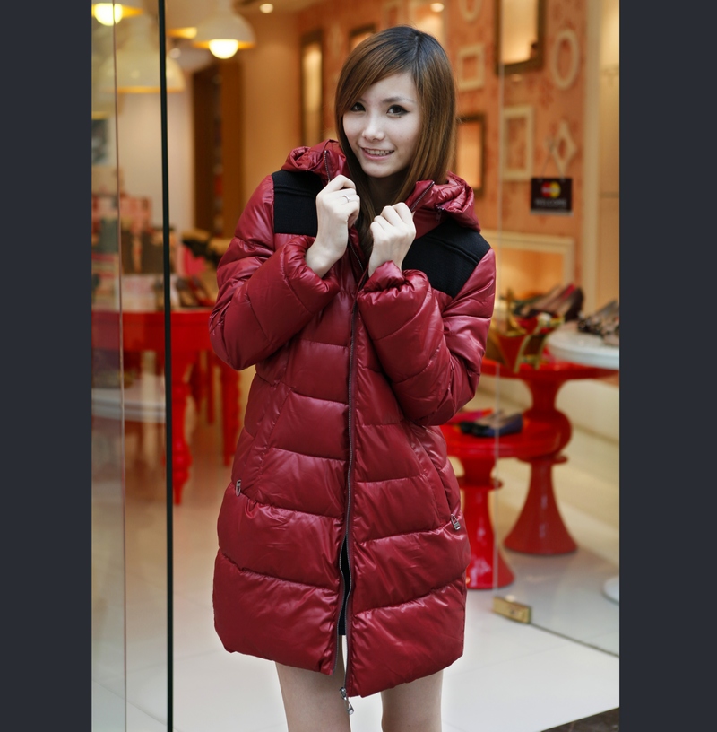 2012 female medium-long outerwear overcoat casual nice bottom wadded jacket cotton-padded jacket plus size maternity